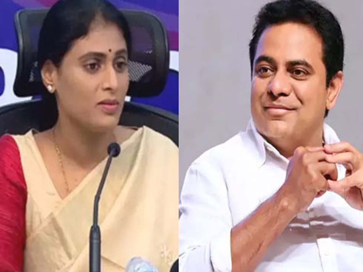 తెలియంది అడిగితే ఏం చెప్తారు.. కేటీఆర్‌పై షర్మిల ఫైర్‌