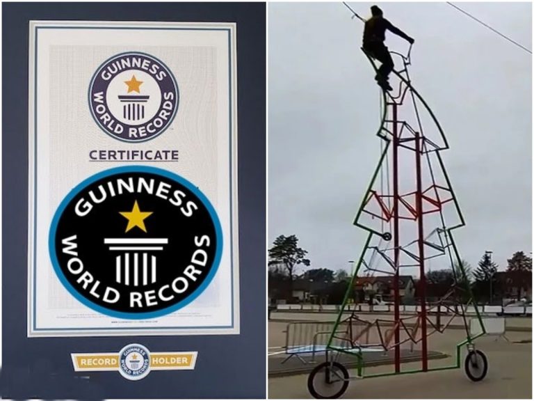 ప్రపంచంలోనే పొడవైన సైకిల్‌కు గిన్నిస్ బుక్‌లో చోటు