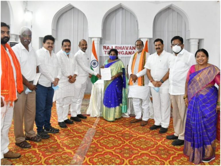 ప్రధాని కాన్వాయ్ అడ్డుకున్న ఘటనపై టీబీజేపీ ఆందోళన