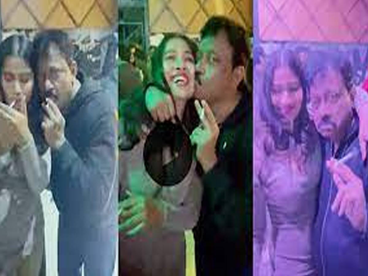 మరోసారి రెచ్చిపోయిన ఆర్జీవీ.. పబ్ లో పబ్లిక్ గా హీరోయిన్ని అక్కడ తాకుతూ