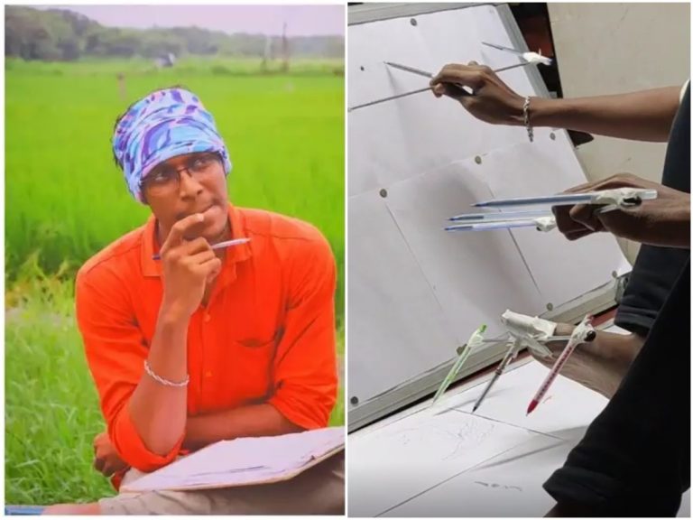 అద్భుతం… ఈ యువకుడి టాలెంట్‌ చూస్తే మతిపోవాల్సిందే..!!