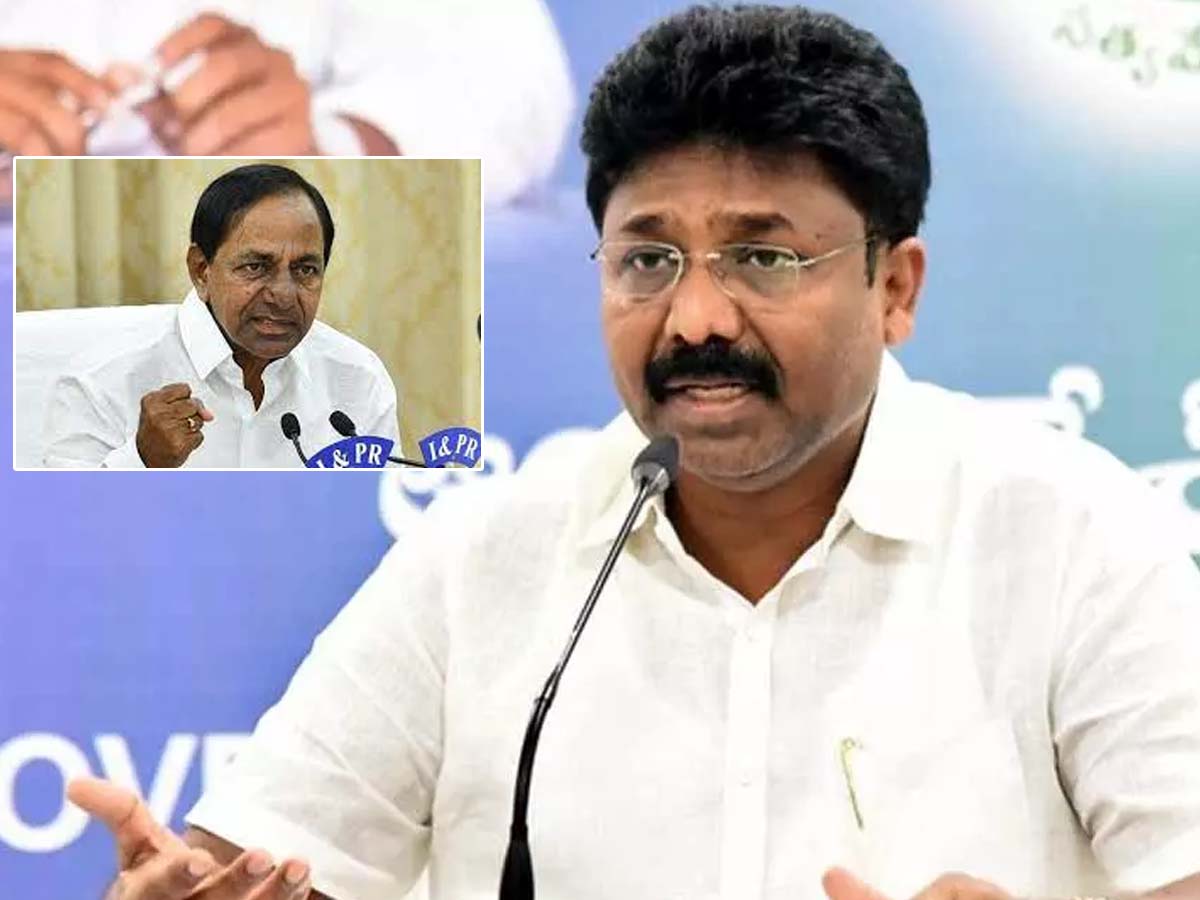 కేసీఆర్‌పై ఏపీ మంత్రి సంచ‌ల‌న వ్యాఖ్య‌లు..