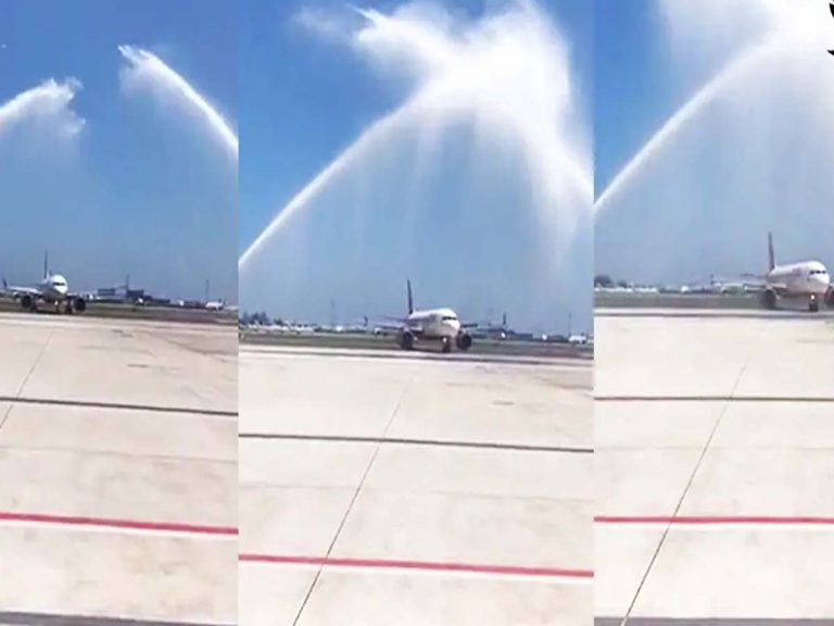 Air India:  ఎయిర్ ఇండియా కు మాలేలో ఘ‌న స్వాగ‌తం…ఎందుకంటే…