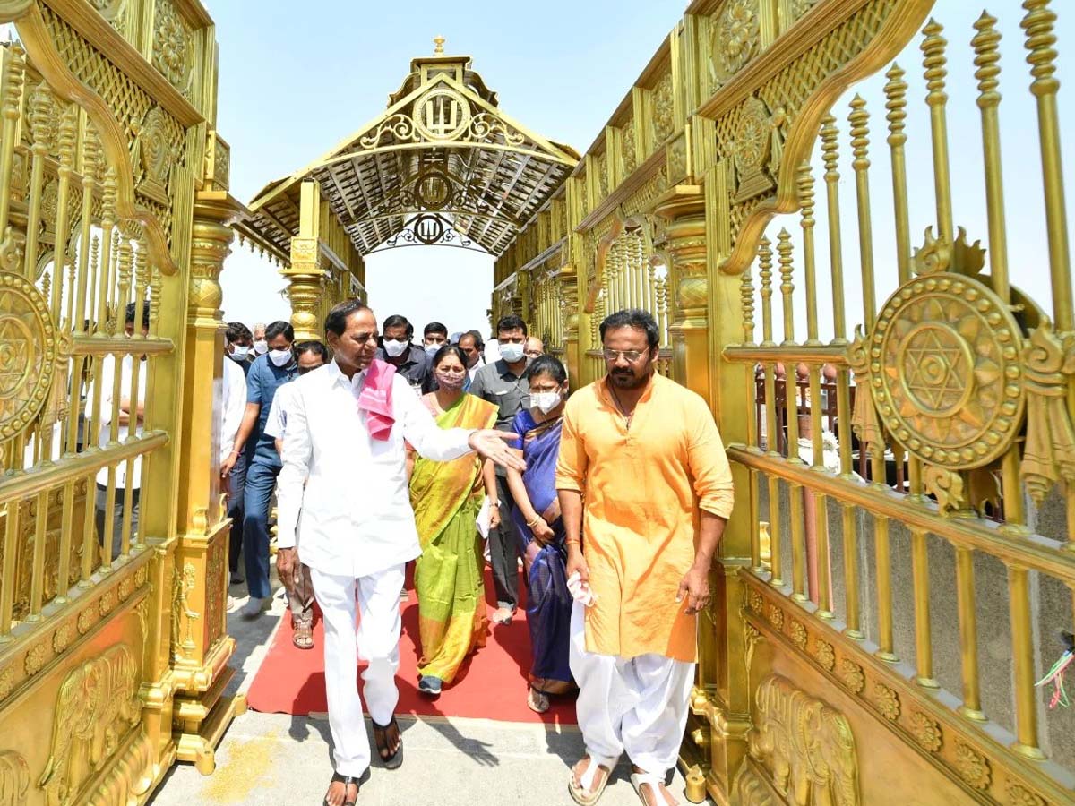 యాదాద్రికి సీఎం కేసీఆర్