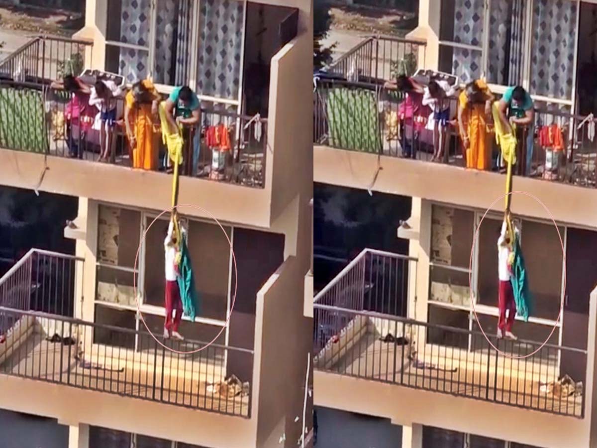 Viral:  చీరకోసం కొడుకు ప్రాణాల‌ను ప‌ణంగా పెట్టిన మ‌హిళ‌… ఏమాత్రం జారినా..