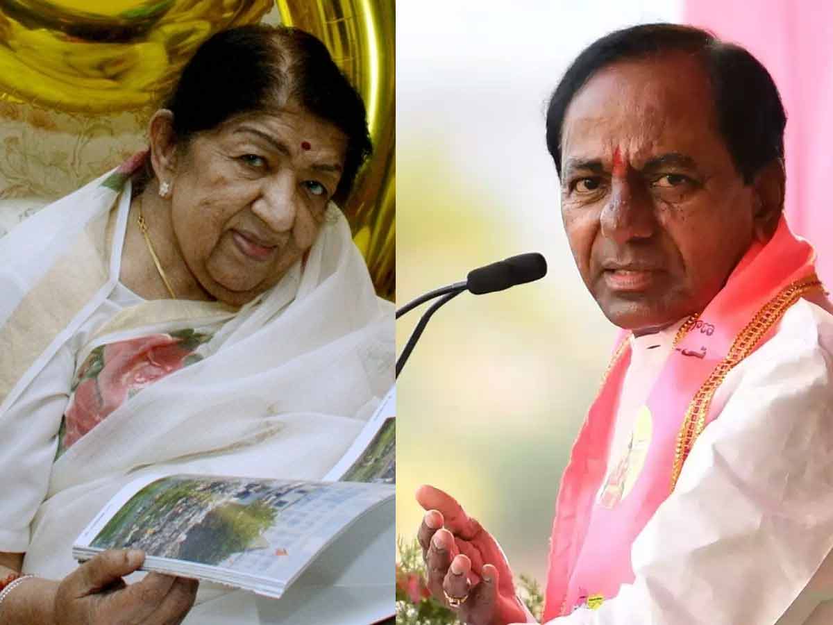 లతా మంగేష్కర్ మృతికి కేసిఆర్ సంతాపం