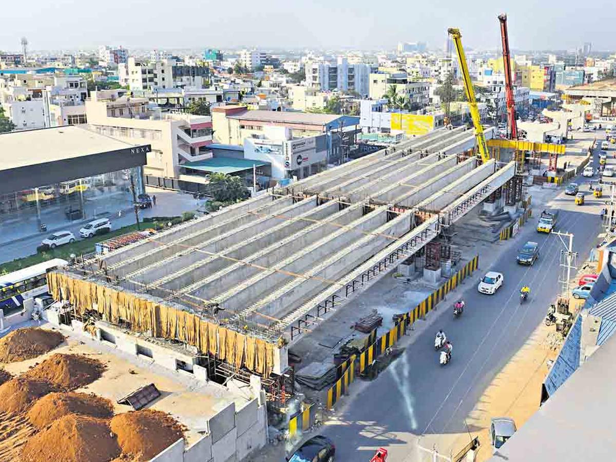 జూలై నాటికి హైదరాబాద్‌లో మరో ఫైఓవర్‌ సిద్ధం..