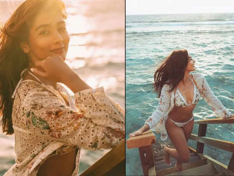 బీచ్ వేర్ లో హీట్ పెంచేస్తున్న పూజాహెగ్డే