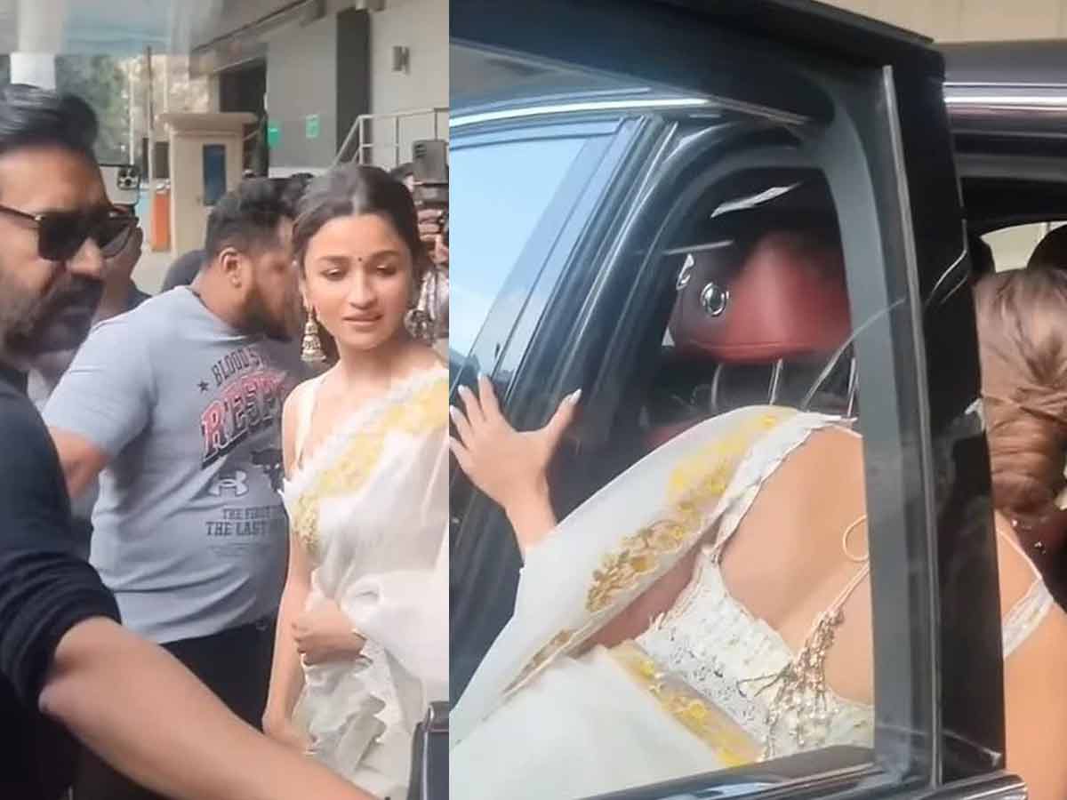 అజయ్ దేవ్ గన్ రోల్స్ రాయిస్ గురించి అలియా ఆరా!