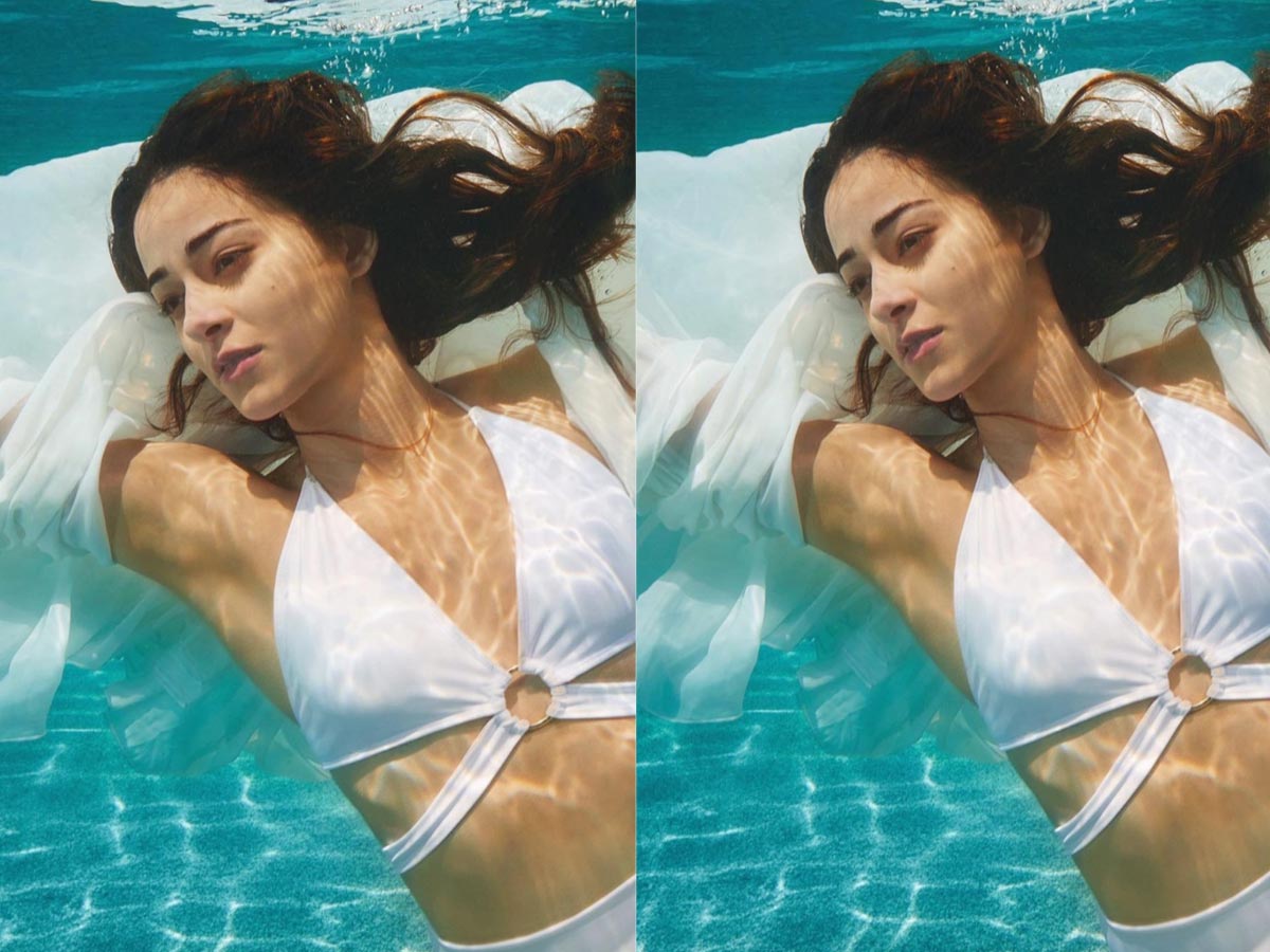 Ananya Panday:  అండర్ వాటర్ లో అందాల భామ.. కళ్లు తిప్పనివ్వడం లేదే