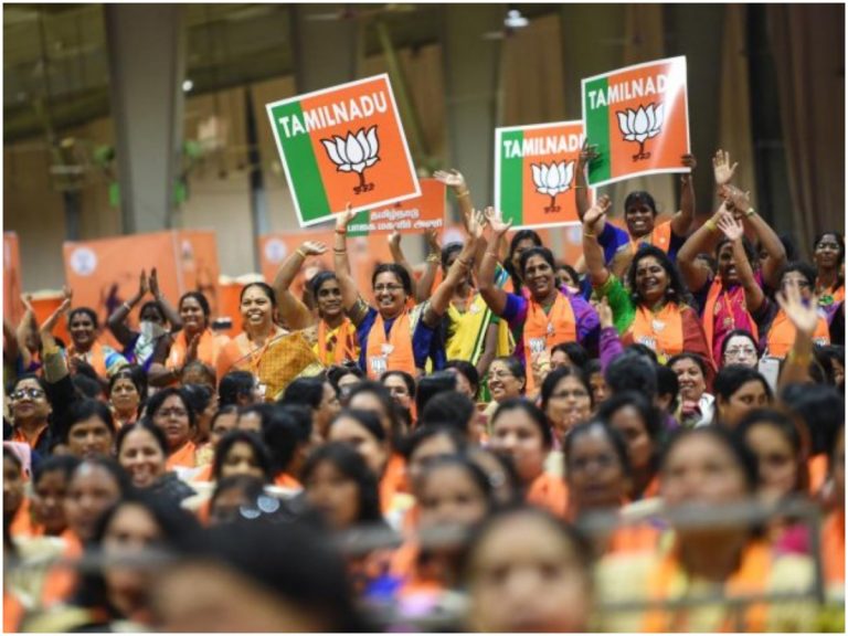 తమిళనాడులో స్థానిక సమరం.. బీజేపీ ఒంటరి పోరాటం