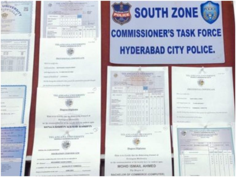 Fake Certificates: భారీసంఖ్యలో ఫేక్ సర్టిఫికెట్లు సీజ్