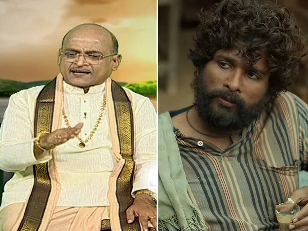 స్మగ్లింగ్ చేసి ‘తగ్గేదే లే’ అంటాడా ?… ‘పుష్ప’రాజ్ పై గరికపాటి ఫైర్