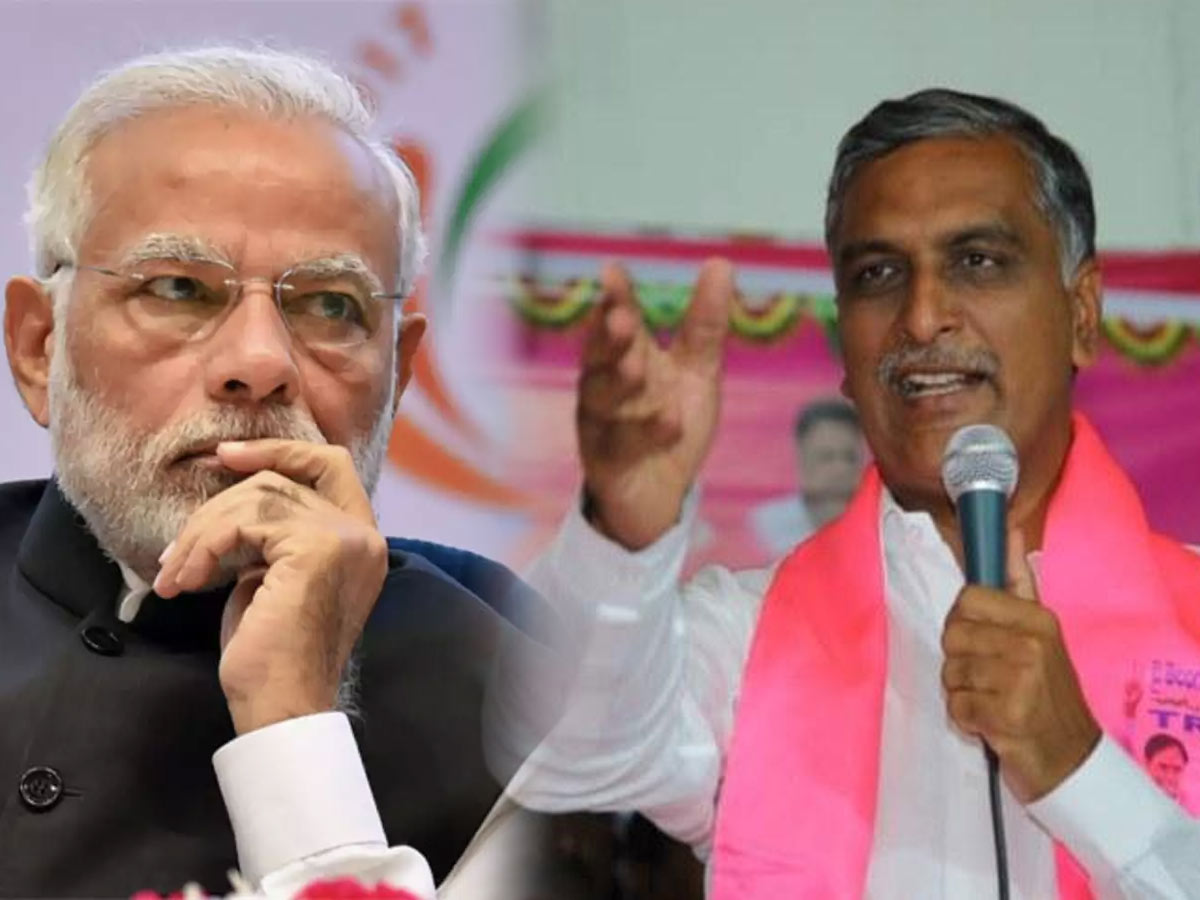 అభివృద్ధిలో గుజరాత్‌ను దాటిపోతున్నామని భయమా : హరీష్‌ రావు