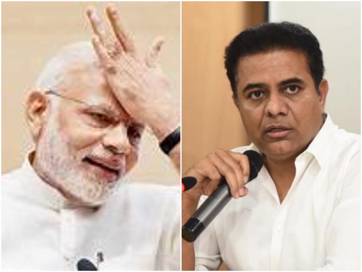 ట్విట్టర్ లో మోడీపై మండిపడ్డ కేటీఆర్