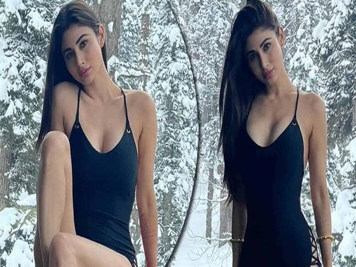 Mouni Roy: హనీమూన్ లోనూ అందాలను పరచడం ఆపలేదే..