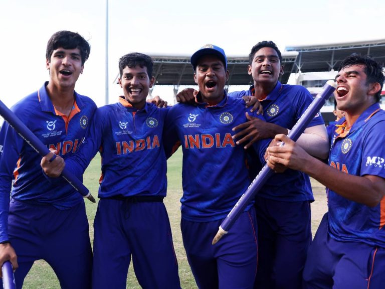 4 వికెట్ల తేడాతో యువ భారత్ విజయం