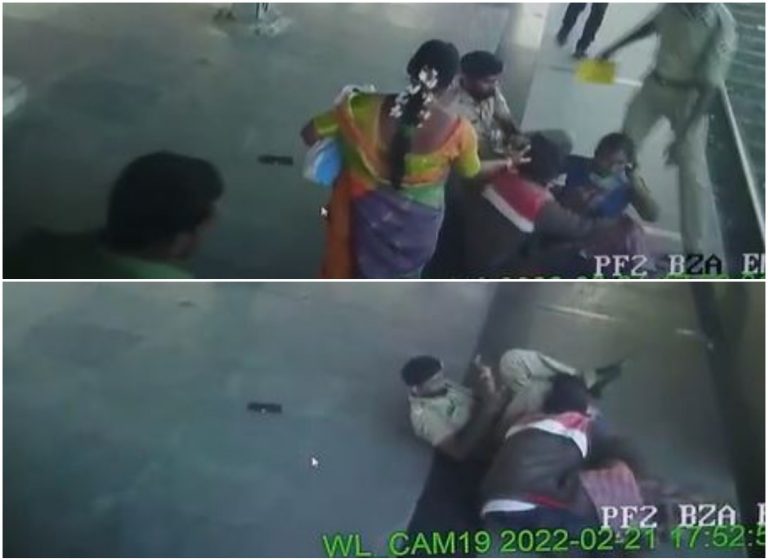Constable Saves Womens Life: ట్రైన్ నుంచి దూకిన మహిళ.. కాపాడిన కానిస్టేబుల్