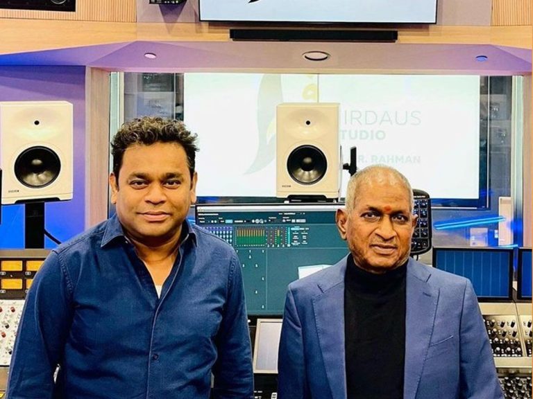 AR Rahman : దుబాయ్ స్టూడియోలో ఇళయరాజా