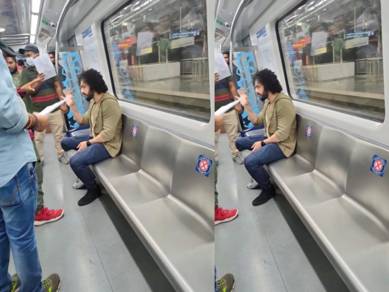 Akhil Akkineni : హైదరాబాద్ మెట్రోలో ‘ఏజెంట్’… ఏం చేస్తున్నాడంటే ?