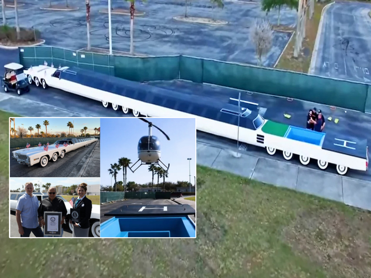 World’s Longest Car: కారంటే ఇదేరా..! సిమ్మింగ్‌ పూల్‌, హెలిప్యాడ్‌ ఇంకెన్నో..