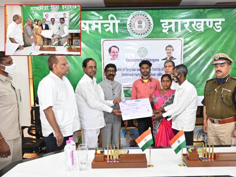 KCR in Jharkhand: గ‌ల్వాన్ అమ‌ర జ‌వాన్ల కుటుంబాల‌కు ఆర్థిక సాయం