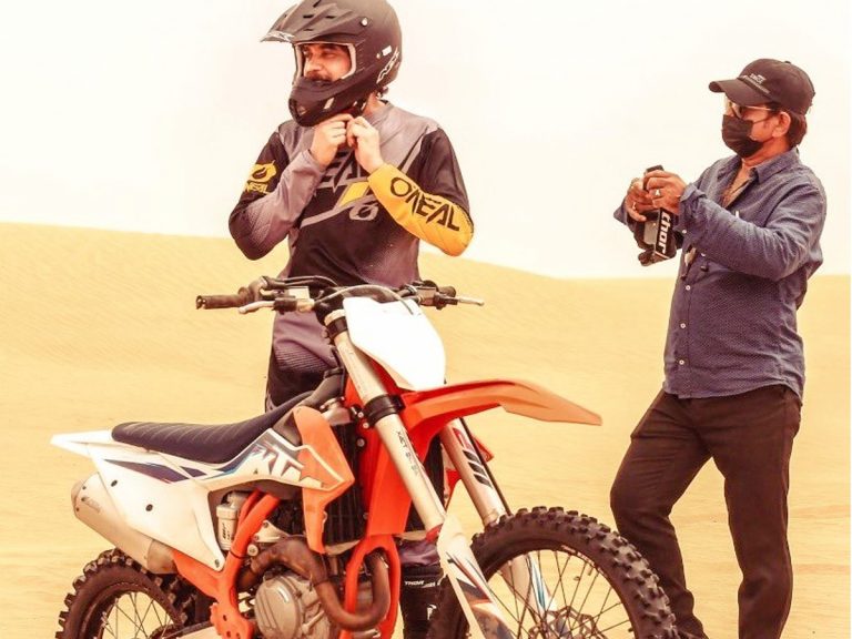 The Ghost : ఎడారిలో యాక్షన్.. నాగార్జున స్టంట్స్ స్టార్ట్