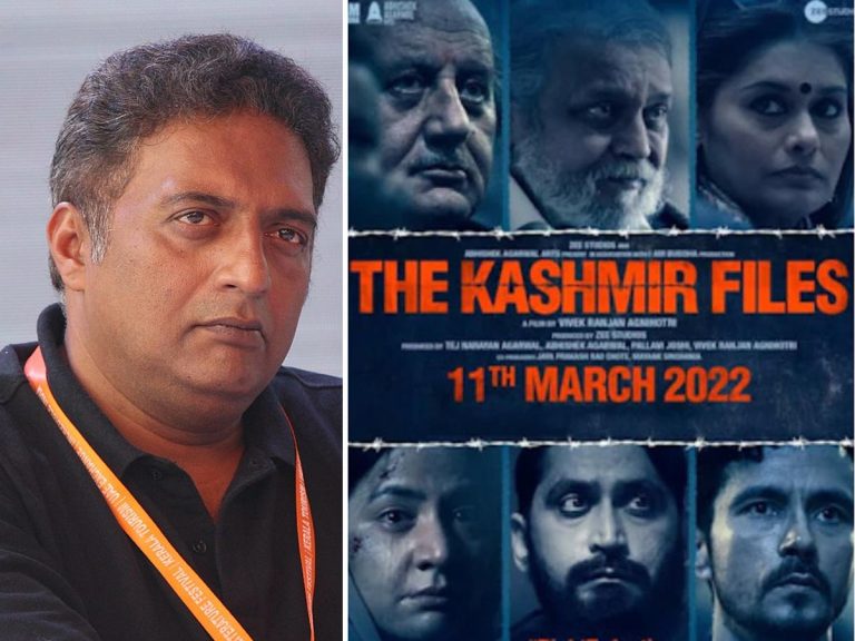 Prakash Raj : “ది కాశ్మీర్ ఫైల్స్” గాయాలను మాన్పుతోందా ? రేపుతోందా?