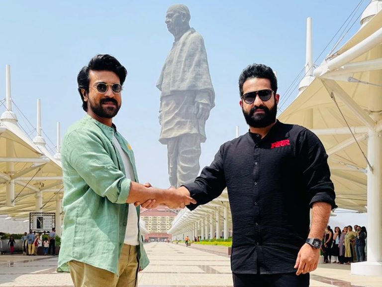 RRR : గుజరాత్ లో సందడి… ‘స్టాచ్యూ ఆఫ్ యూనిటీ’ దగ్గర టీం
