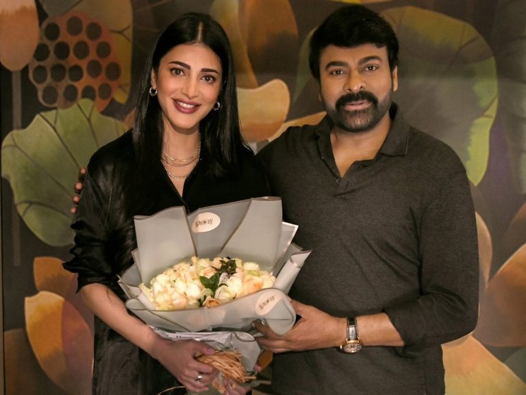 Mega154 : యాక్షన్ లోకి దిగిన మెగాస్టార్