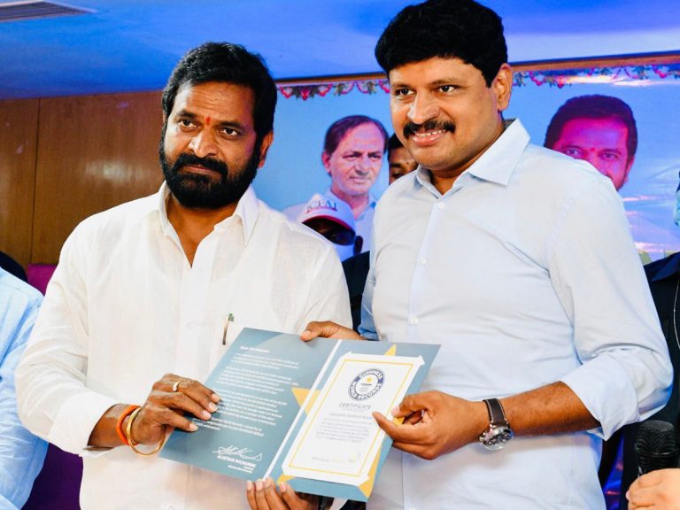 Minister Srinivas Goud : గిన్నిస్ బుక్ ఆఫ్ వరల్డ్ రికార్డు గ్రీన్ ఇండియా ఛాలెంజ్‌కు అంకితం