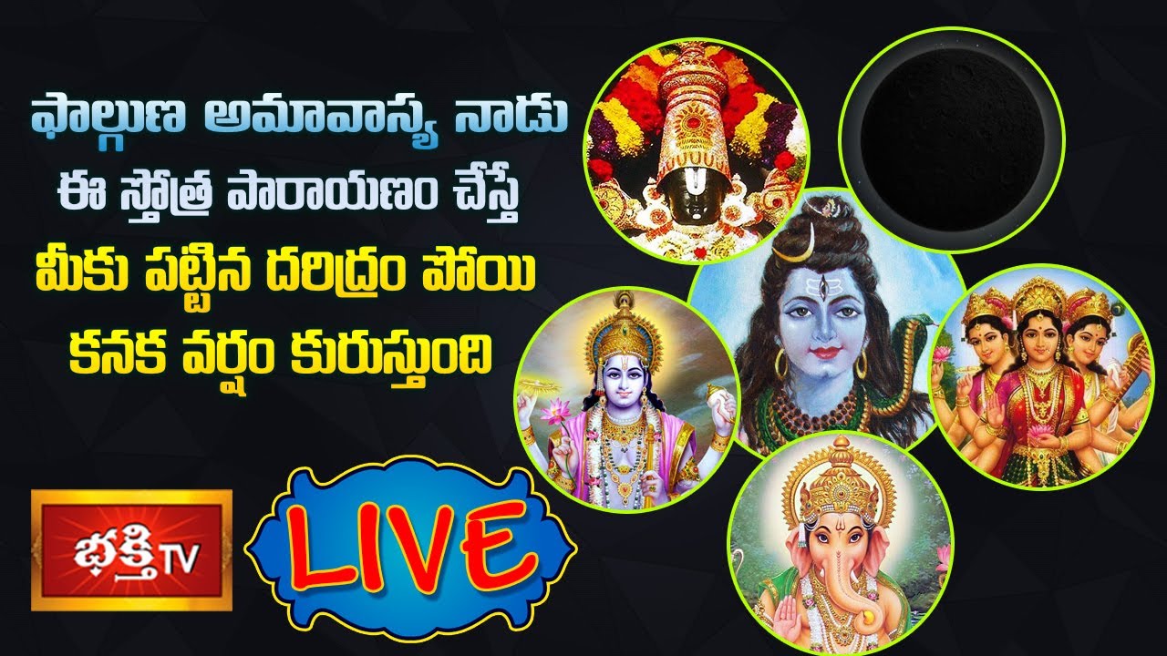 LIVE : ఈ స్తోత్ర పారాయణం చేస్తే  కనక వర్షం కురుస్తుంది