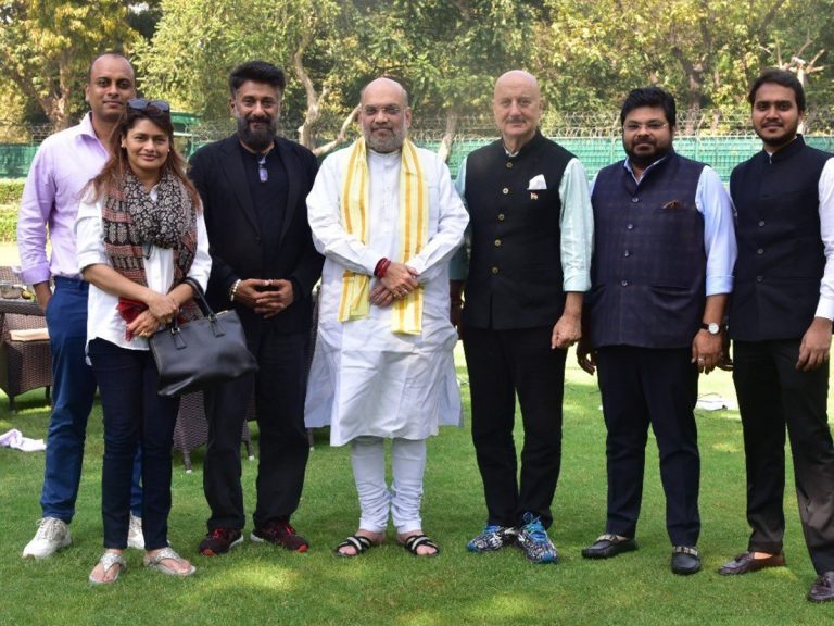 The Kashmir Files: అమిత్ షా తో అనుపమ్ ఖేర్ టీమ్ భేటీ!