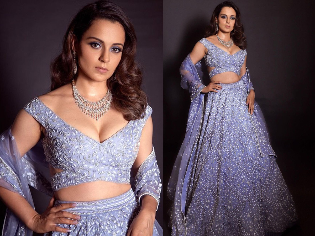 Kangana Ranaut: ఫైర్ బ్రాండ్ అందాల ఆరబోత.. తట్టుకోవడం కొంచెం కష్టమే