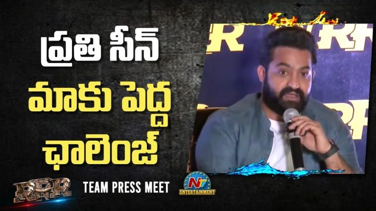RRR Delhi Promotions : ఒక్క యాక్షన్ సీక్వెన్స్ 65 నైట్స్… రాజమౌళితో కష్టం అంటున్న తారక్