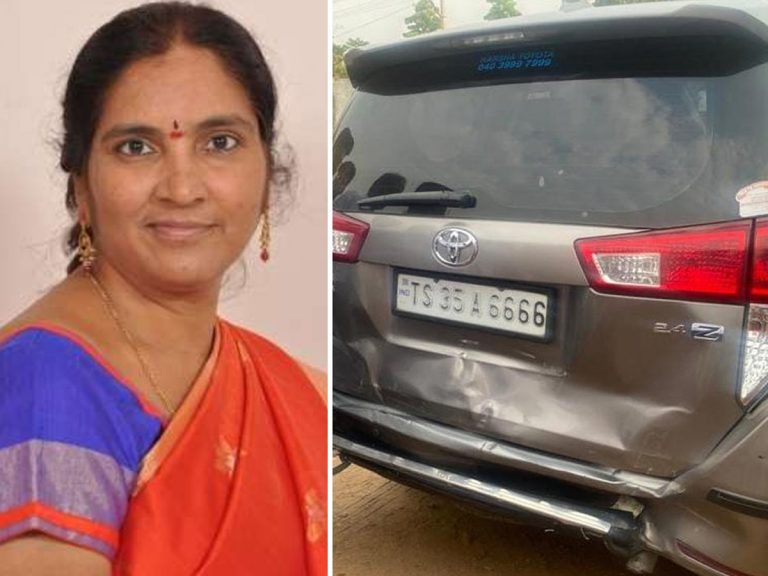 Breaking News : ఎమ్మెల్యే పద్మాదేవేందర్‌ రెడ్డికి తృటిలో తప్పిన ప్రమాదం..