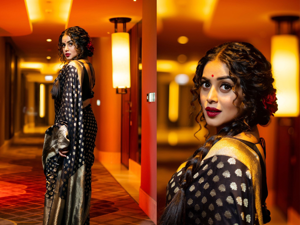 Purna: రెట్రో లుక్ లో అందాల భామ.. పాతకాలాన్ని గుర్తుచేస్తుందే