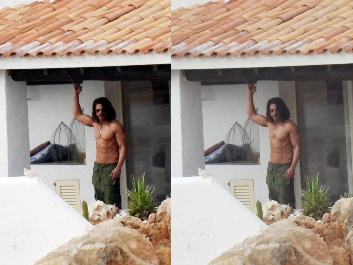 Shah Rukh Khan : ‘పఠాన్’ ఆన్ లొకేషన్ పిక్స్ లీక్