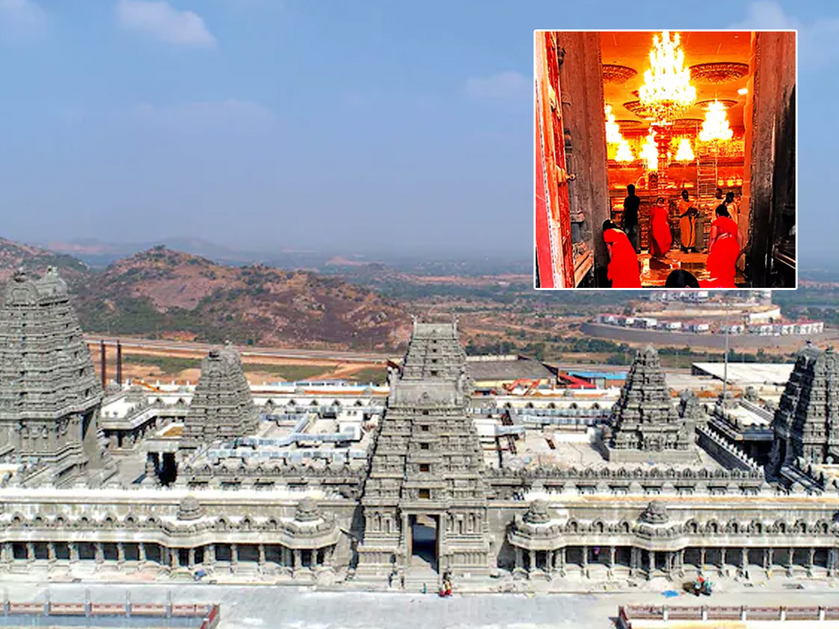 Yadadri Temple : యాదాద్రీశుడికి చెంతకు కాళేశ్వరం జలాలు..