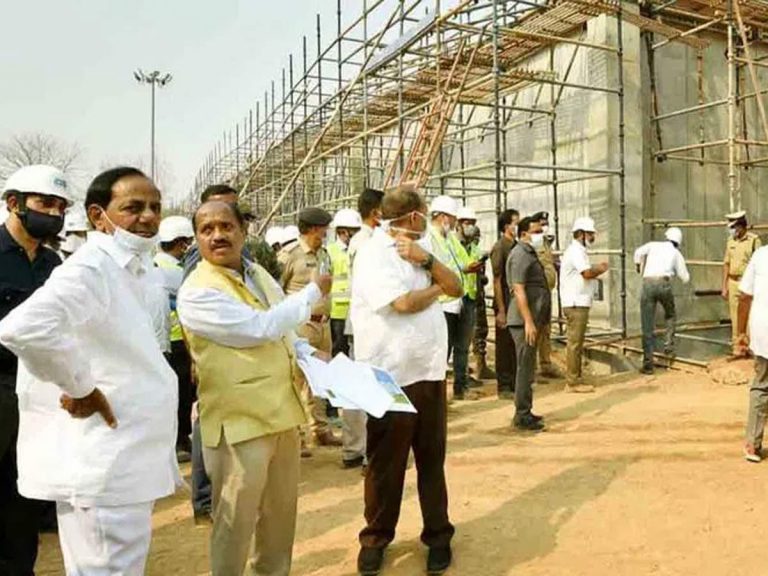 CM KCR : 5వ సారి కొత్త సెక్రటేరియట్‌కి.. 80 శాతం పూర్తి