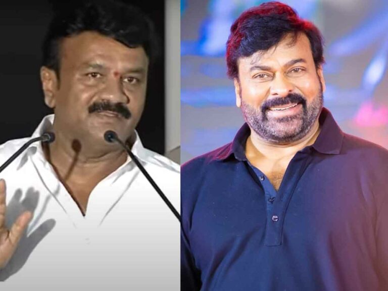 Talasani Srinivas Yadav : ఇండస్ట్రీకి పెద్ద దిక్కు మెగాస్టారే !