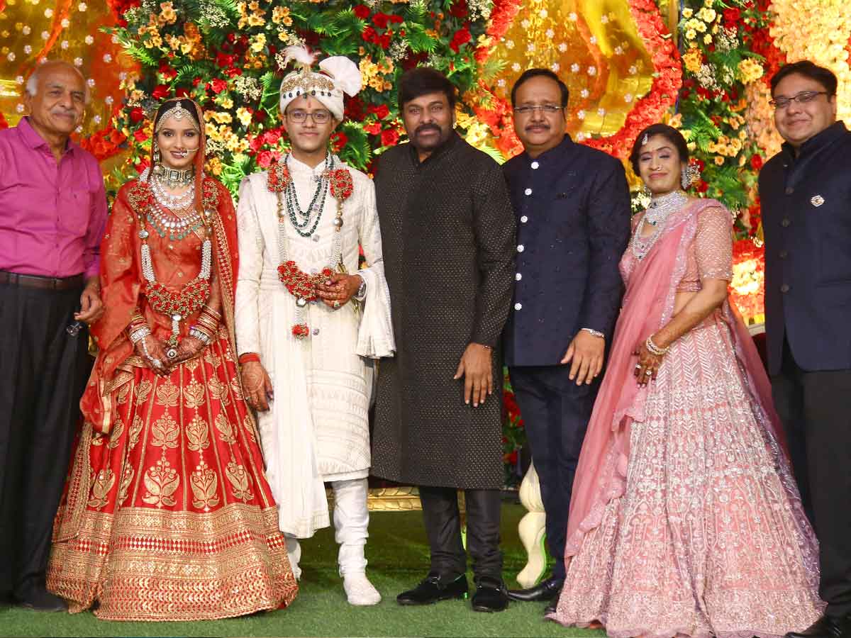 Aditya Music Umesh Gupta Son Marriage Photos : సినీ ప్రముఖుల సందడి