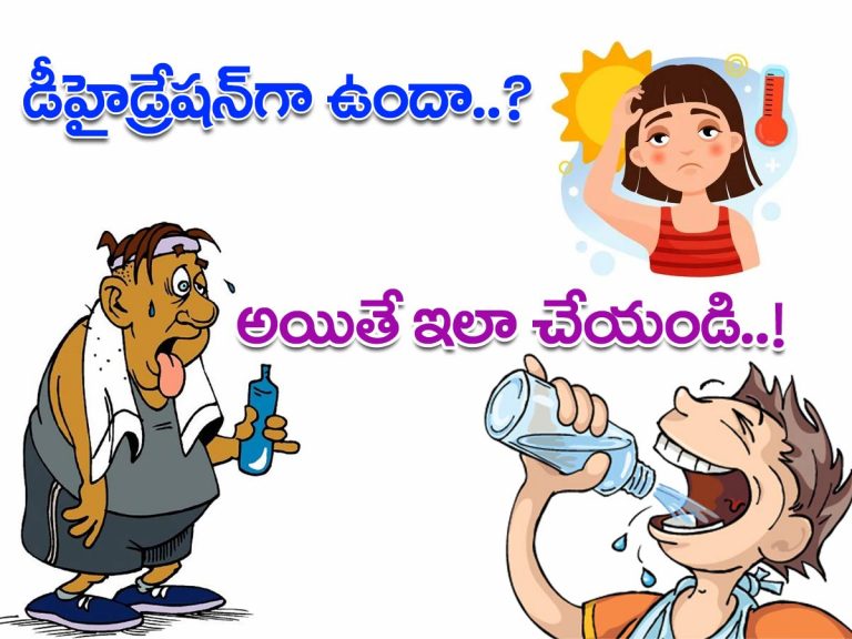 Telugu Health Tips : డీహైడ్రేషన్‌కు చెక్‌ పెట్టండిలా..?