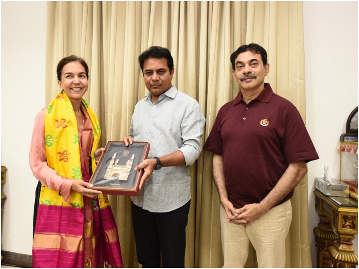 KTR: ఆస్ట్రేలియా ఇండియా ఇనిస్టిట్యూట్ సీఈవోతో భేటీ