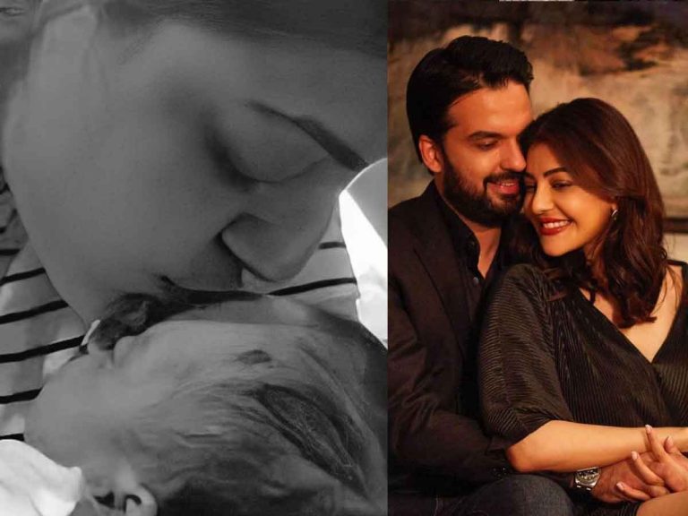 Kajal Aggarwal : కుమారుడి పేరేంటో తెలుసా ?