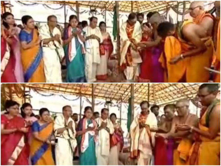 Yadadri Temple: యాదాద్రిలో సీఎం కేసీఆర్.. ప్రత్యేక పూజలు
