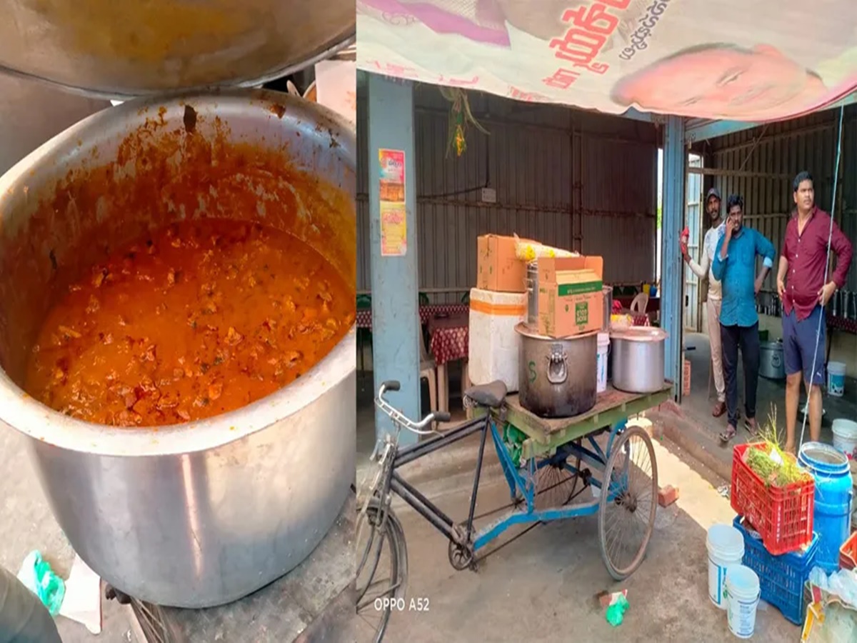 Andhra Pradesh: పెదకాకాని ఆలయంలో అపచారం.. క్యాంటీన్‌లో మాంసాహారం