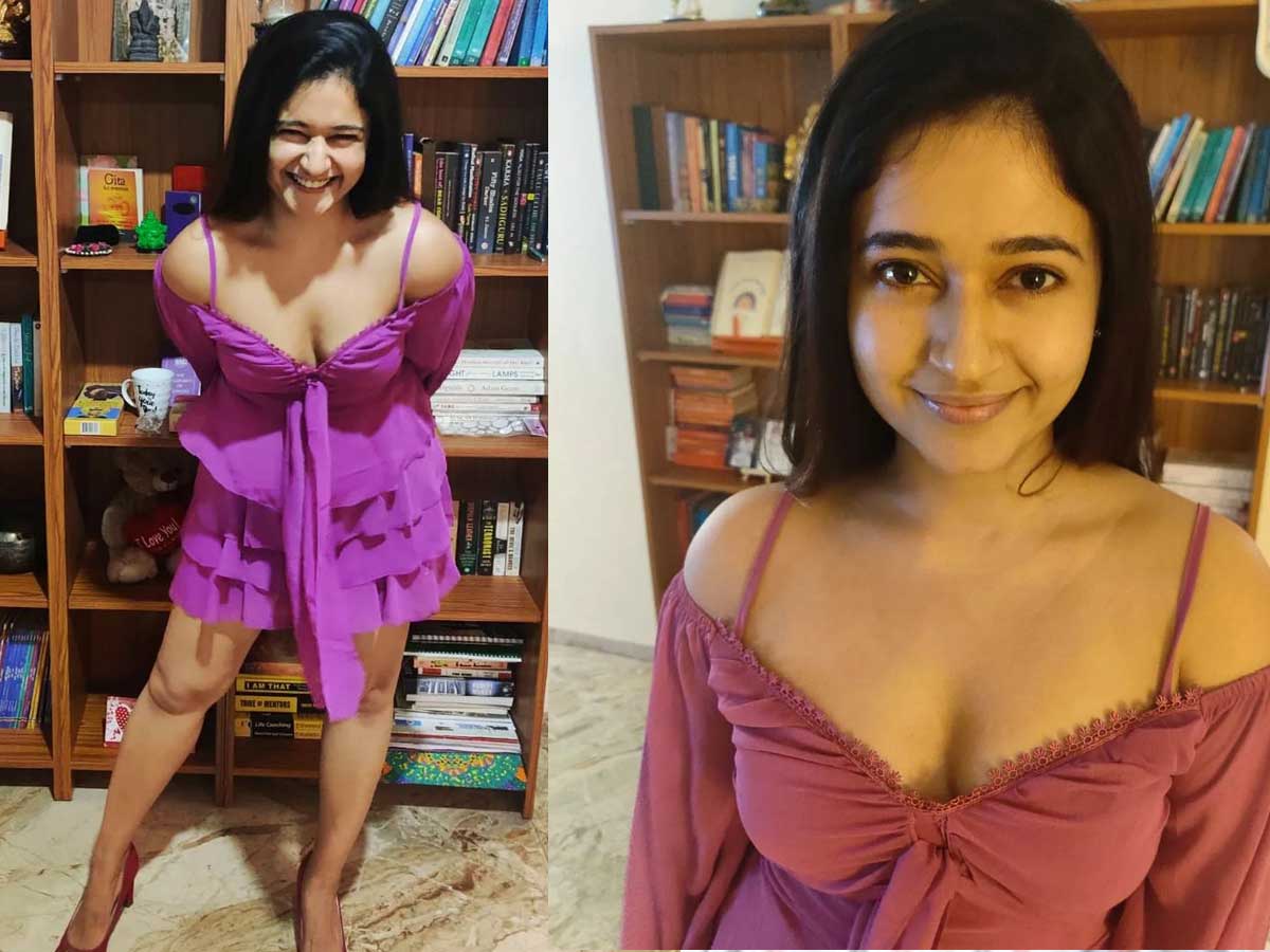 Poonam Bajwa: పొట్టి గౌన్ లో బొద్దుగుమ్మ ఘాటు అందాలు..