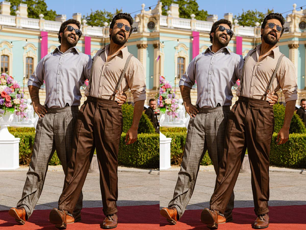 RRR: నాటు నాటు వీడియో సాంగ్ రిలీజ్.. చూడడానికి రెండు కళ్లు చాలడంలేదే