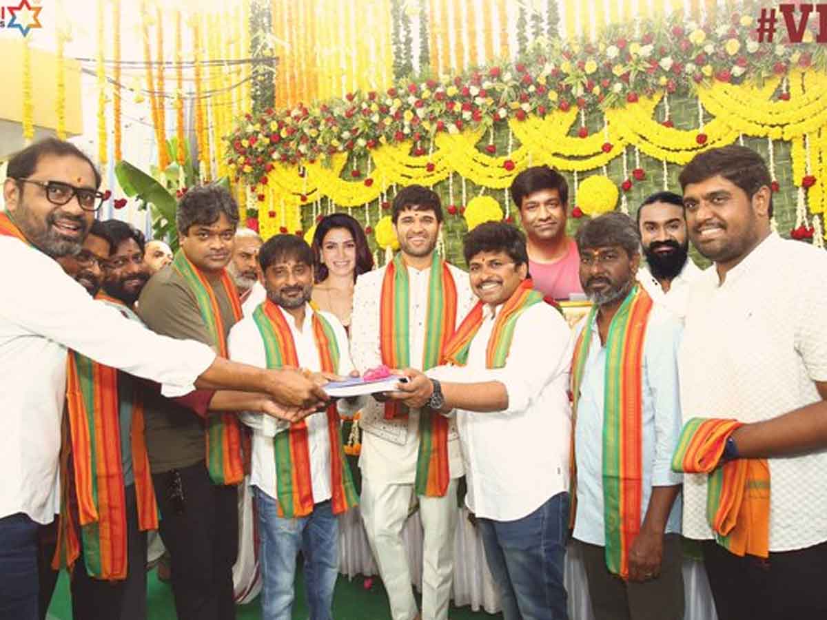 Vijay Devarakonda: అప్పుడే సామ్ ని టీజ్ చేయడం కూడా మొదలుపెట్టేశాడే..